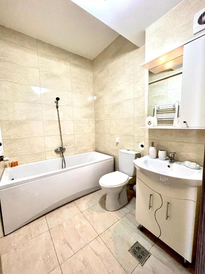 Aqua Vista Nuba - Vedere Top La Mare Si Lac - Apartament 2 Camere Summerland - Mamaia Mamaja Zewnętrze zdjęcie