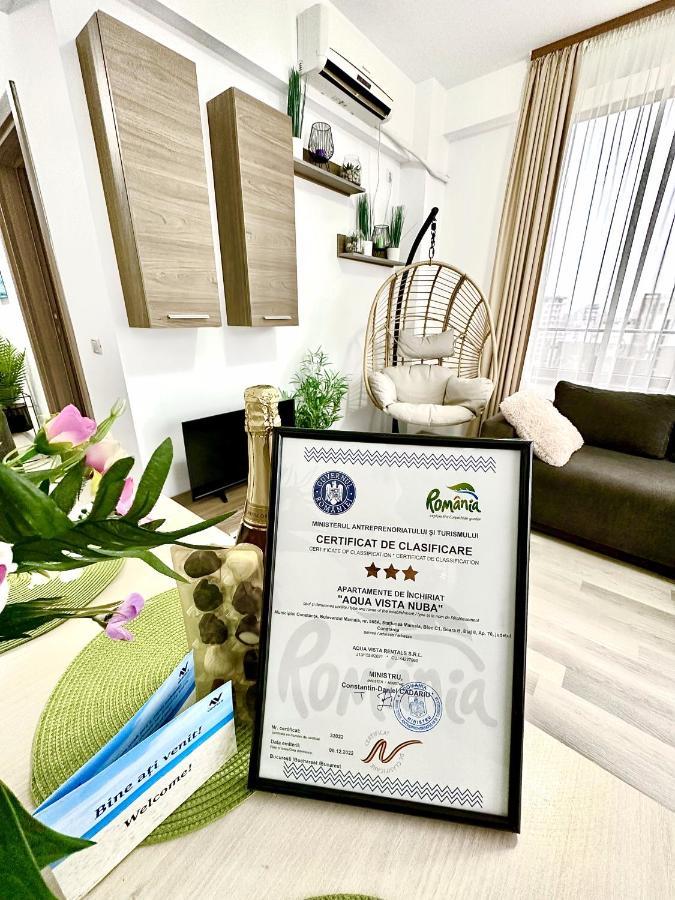 Aqua Vista Nuba - Vedere Top La Mare Si Lac - Apartament 2 Camere Summerland - Mamaia Mamaja Zewnętrze zdjęcie